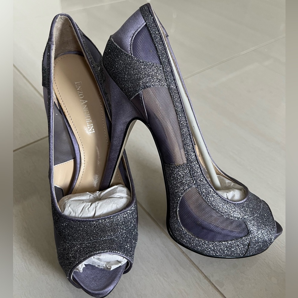 Enzo Angiolini Glittery heels